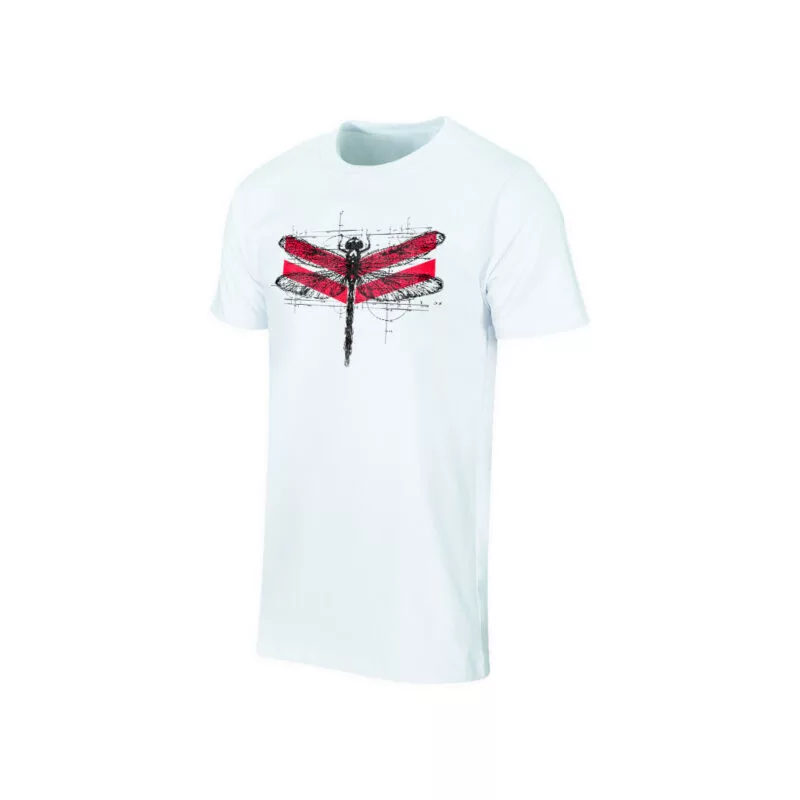 CAMISETA YANMAR LIBÉLULA BRANCA UNISSEX - Imagem 2