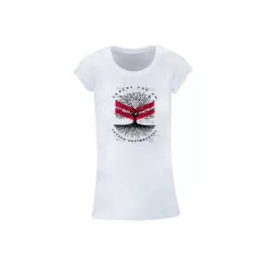 CAMISETA YANMAR CEREJEIRA BRANCA FEMININA